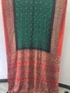 Emerald Raag Bandhej – Coral Ajrak